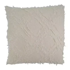 Pillows>Kirklands Home Beige Waffle Weave Pillow Ivory