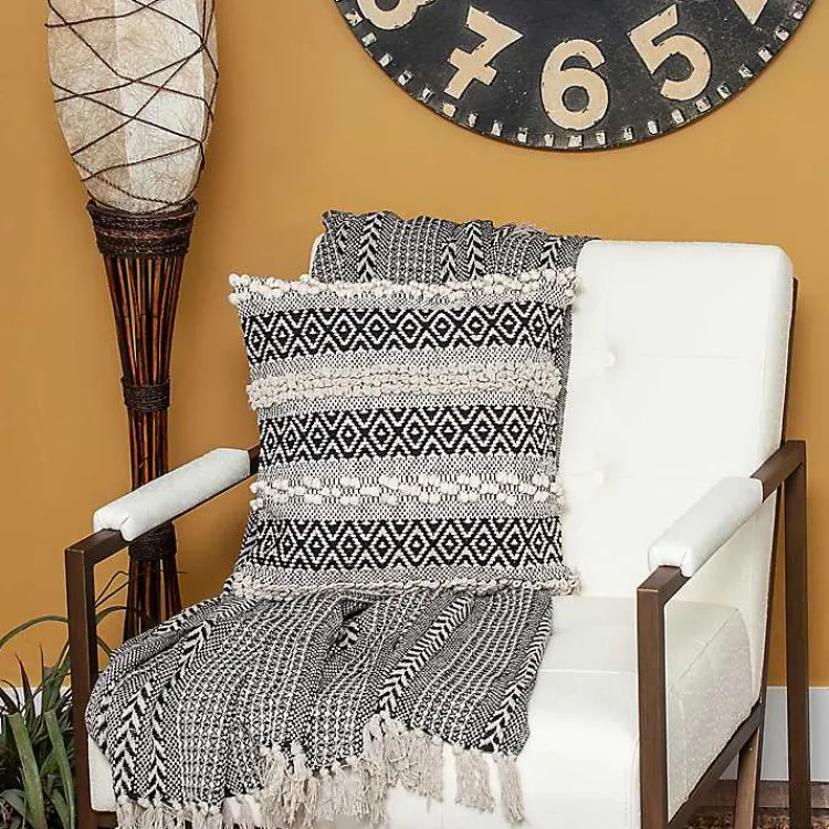 Pillows>Kirklands Home Belinda Boho Textural Throw Pillow