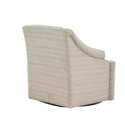 Kirklands Home Benton Swivel Glider Accent Chair Tan