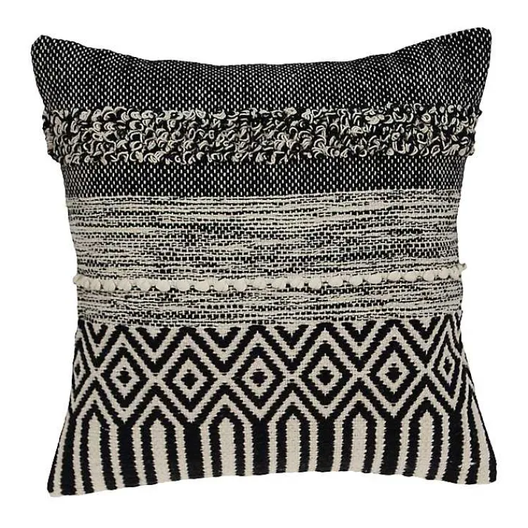 Pillows>Kirklands Home Bianca Boho Textural Throw Pillow