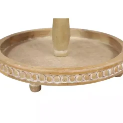 Kirklands Home Birch Wood Tiered Tray Brown Sale