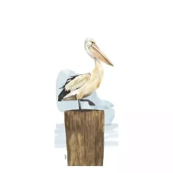 Kirklands Home Birds of the Coast Panel III Canvas Art Print Multi Hot