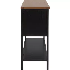 Kirklands Home & Oak 4-Drawer Charlotte Sideboard Black Online