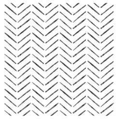 Kirklands Home Black & White Chevron Peel & Stick Wallpaper Discount