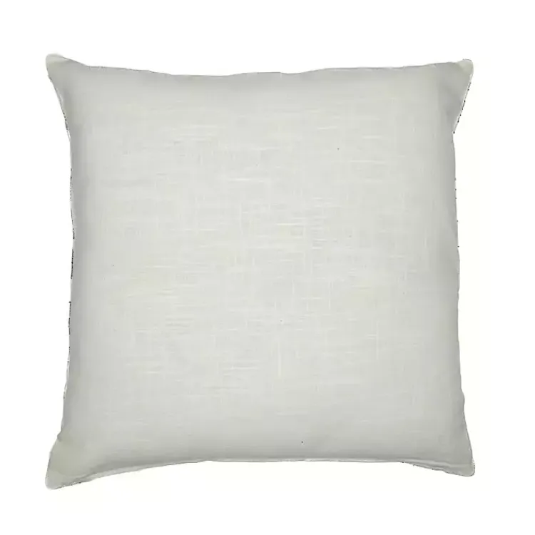 Pillows>Kirklands Home Black & White Handwoven Plaid Throw Pillow