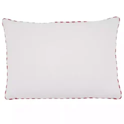 Pillows>Kirklands Home Black & White Merry Christmas Bulbs Lumbar Pillow