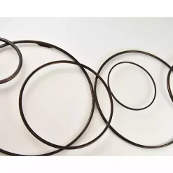 Kirklands Home Abstract Circle Chain Wall Plaque Black Discount