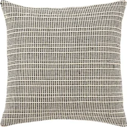 Pillows>Kirklands Home and Natural Sea Striped Pillow Black