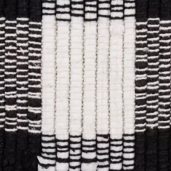 Kirklands Home and White Buffalo Check Accent Rug Black Online