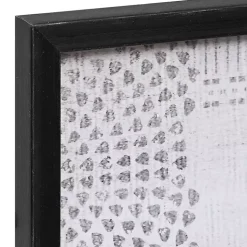 Kirklands Home Black and White Welcome to Our Home Framed Plaque Clearance