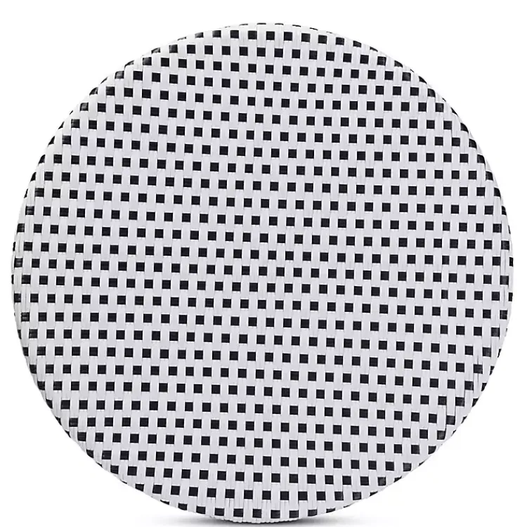 Kirklands Home Black and White Woven 5-pc. Dining Set Best