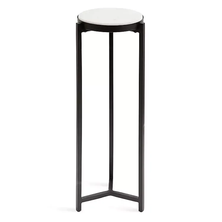 Kirklands Home Angular Marble Accent Table Black Online