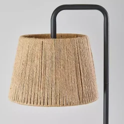 Kirklands Home Arched Rope Lampshade Floor Lamp Black Sale