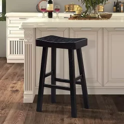 Kirklands Home Backless Cooper Bar Stools, Set of 2 Black Online