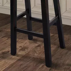 Kirklands Home Backless Cooper Bar Stools, Set of 2 Black Online