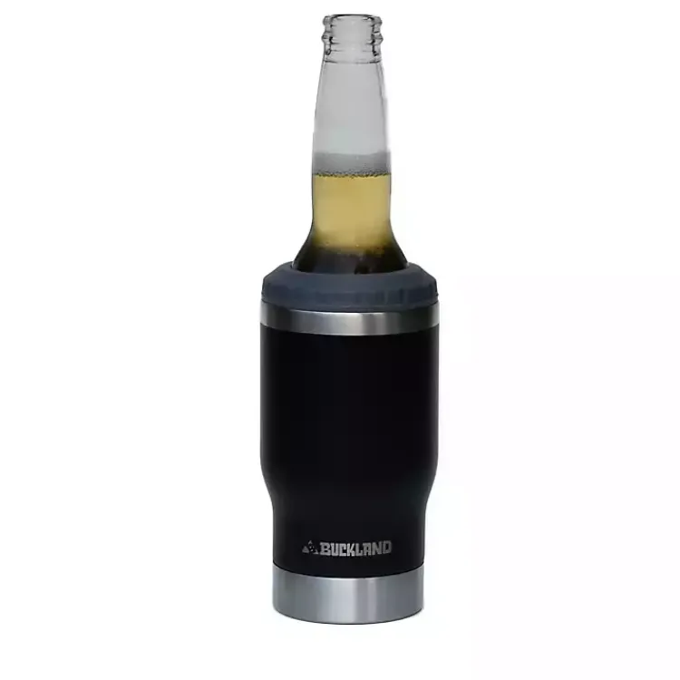 Kirklands Home Beverage Tumbler Koozie Black Outlet