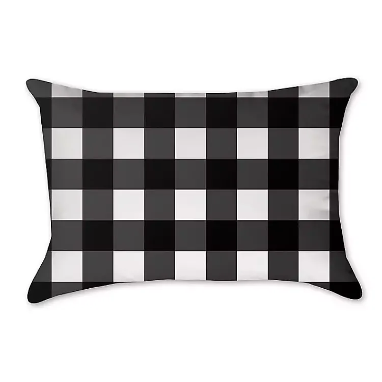 Pillows>Kirklands Home Black Buffalo Check Accent Pillow