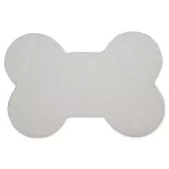 Kirklands Home Black Buffalo Check Bone Pet Bowl Mat Discount