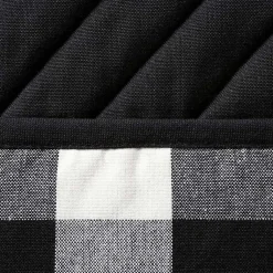 Kirklands Home Black Buffalo Check 3-pc. Potholder & Towel Set