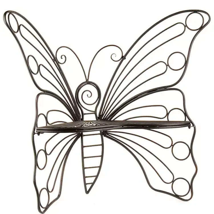 Kirklands Home Butterfly Metal Patio Chair Black Online