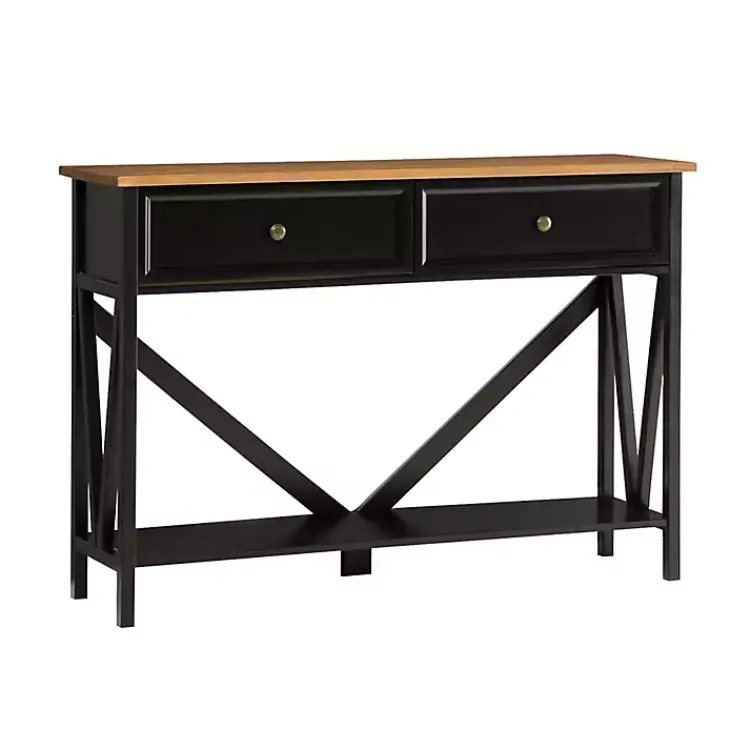 Kirklands Home Cara Console Table Black Sale
