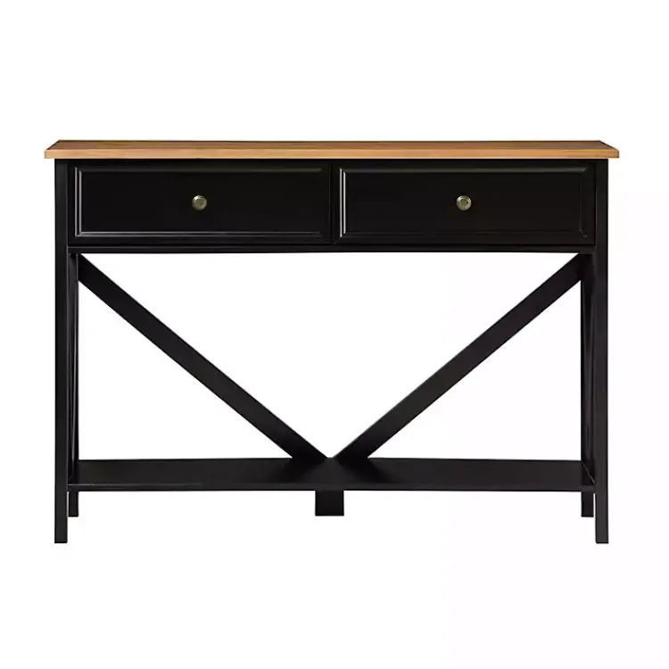 Kirklands Home Cara Console Table Black Sale