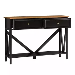 Kirklands Home Cara Console Table Black Sale