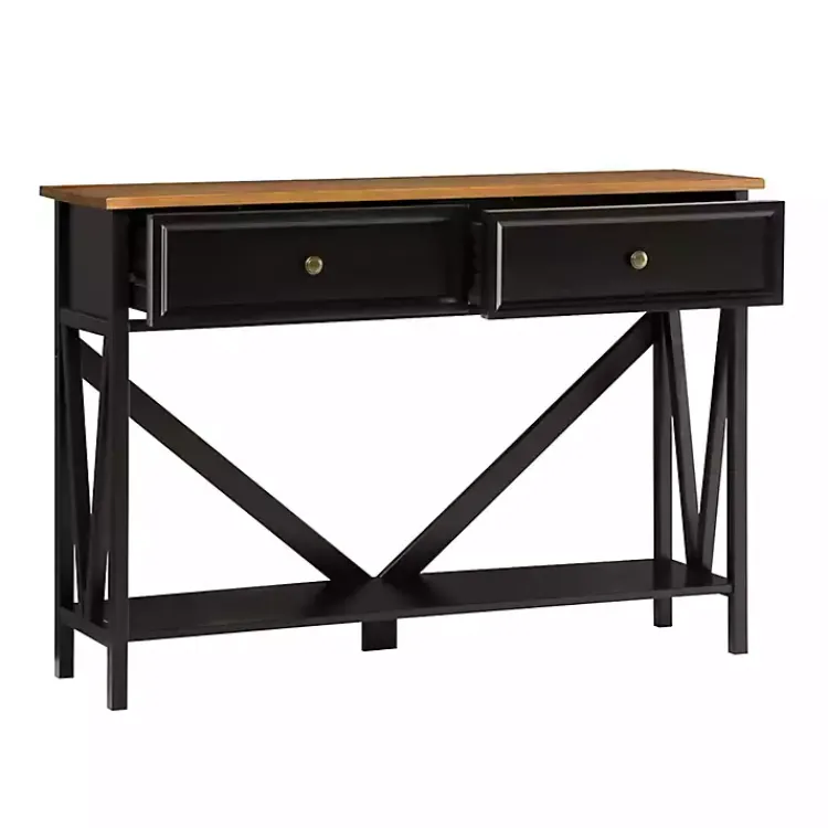 Kirklands Home Cara Console Table Black Sale