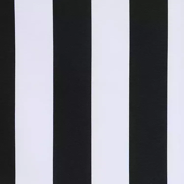 Kirklands Home Black Coastal Stripe Outdoor Curtain Panel, 84 in. Online