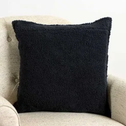 Pillows>Kirklands Home Cozy Waffle Pillow Black
