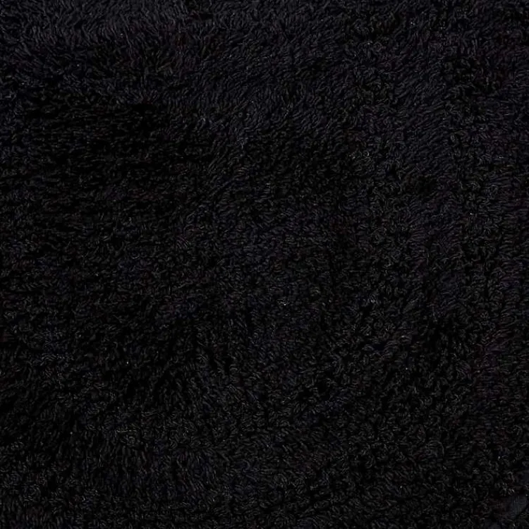 Kirklands Home Crochet Round Bath Mat Black Outlet