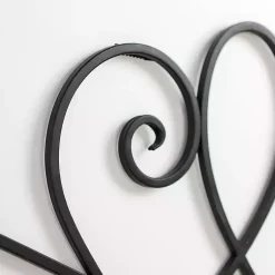 Kirklands Home Curved Scroll Wall Plaque Black Online