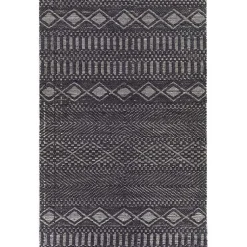 Kirklands Home Diamond Jute Area Rug, 8x10 Black Online