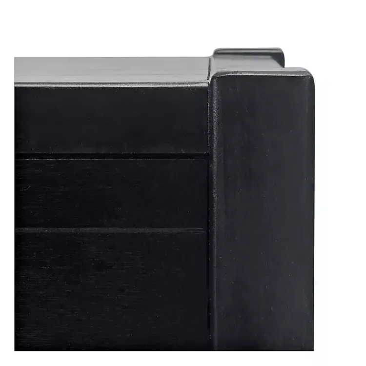 Kirklands Home Geometrical Industrial Pull Accent Table Black Sale