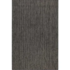 Kirklands Home Intertwine Indoor/Outdoor Area Rug, 4x7 Black Outlet