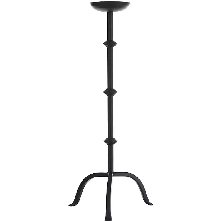 Candle Holders>Kirklands Home Iron Candle Holder Black