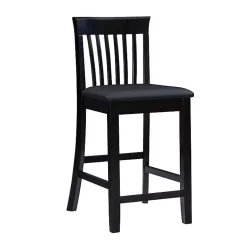 Kirklands Home Jayden Craftsman Counter Stool Black Hot