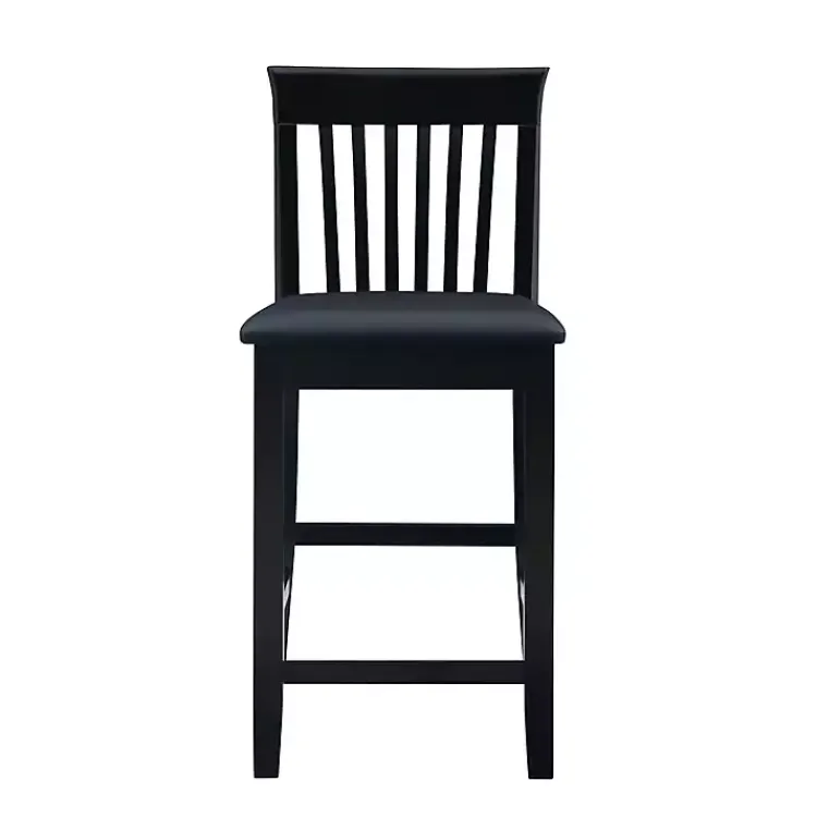 Kirklands Home Jayden Craftsman Counter Stool Black Hot