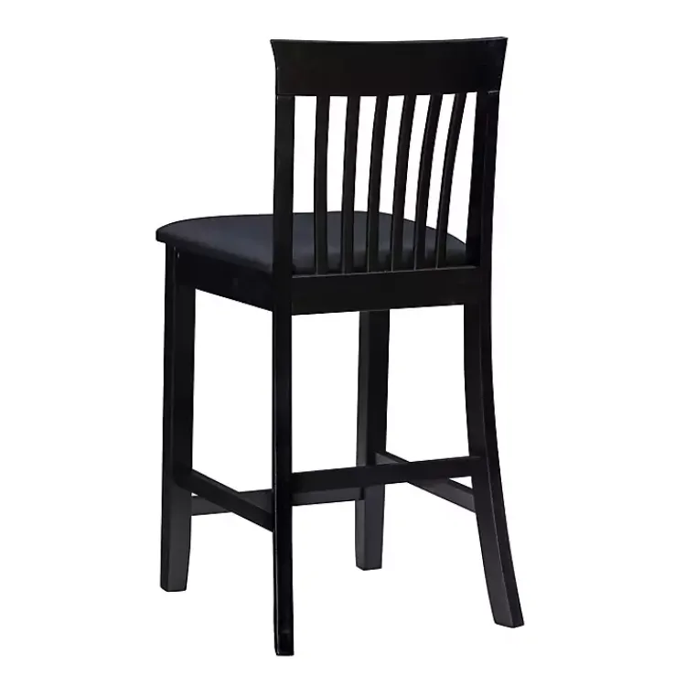 Kirklands Home Jayden Craftsman Counter Stool Black Hot