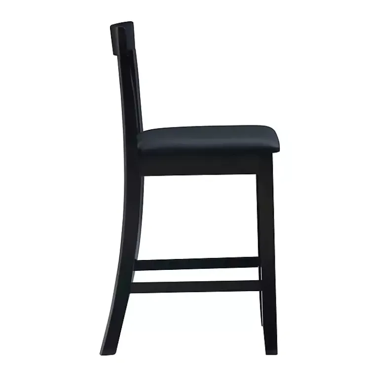 Kirklands Home Jayden Craftsman Counter Stool Black Hot
