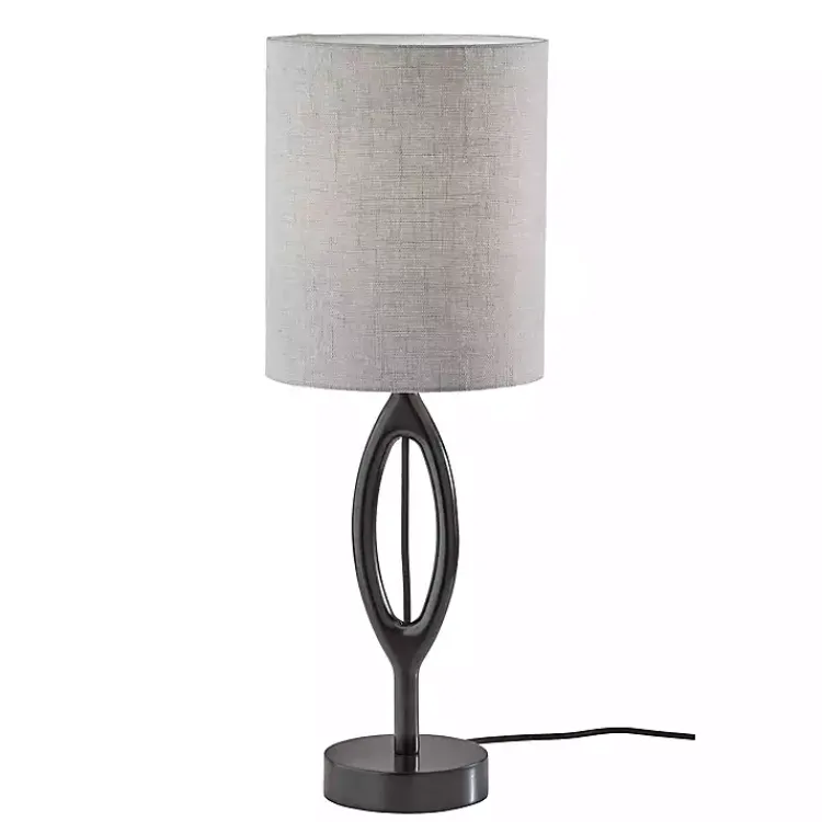 Kirklands Home Black Mayfair Open Table Lamp Gray Best