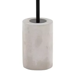 Kirklands Home Metal & Concrete Janis Cocktail Table Black