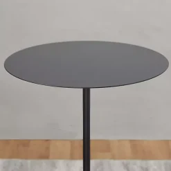 Kirklands Home Metal & Concrete Janis Cocktail Table Black
