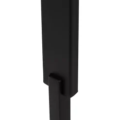Kirklands Home Metal & Glass Ravalli Drink Table Black Outlet