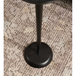 Kirklands Home Metal Alicia Accent Table Black Best
