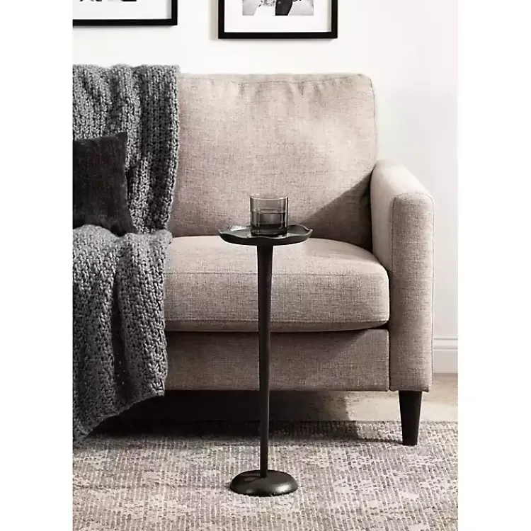 Kirklands Home Metal Alicia Accent Table Black Best