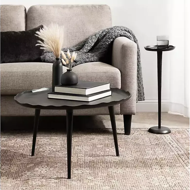 Kirklands Home Metal Alicia Accent Table Black Best