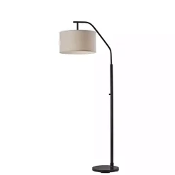 Kirklands Home Metal Arch Floor Lamp Black Outlet