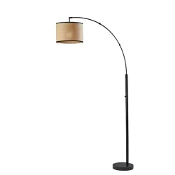 Kirklands Home Metal Arched Floor Lamp Black Sale