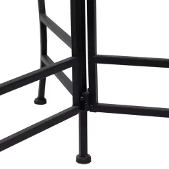 Kirklands Home Metal Floral 3-Tier Plant Stand Black Hot